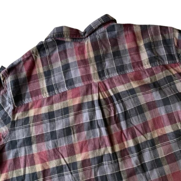 Carhartt Rugged Flex Loose Fit Midweight Flannel Plaid Shirt Women's 1X NWT - Picture 8 of 8